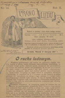 Prawo Ludu. R.2, 1897, nr 16