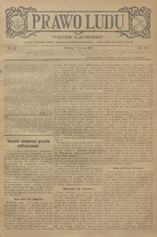 Prawo Ludu : tygodnik ilustrowany : organ Polskiej Partyi Socyalno-Demokratycznej. R.13, 1910, nr 10