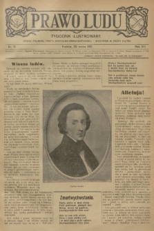 Prawo Ludu : tygodnik ilustrowany : organ Polskiej Partyi Socyalno-Demokratycznej. R.13, 1910, nr 12