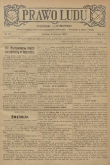 Prawo Ludu : tygodnik ilustrowany : organ Polskiej Partyi Socyalno-Demokratycznej. R.13, 1910, nr 37