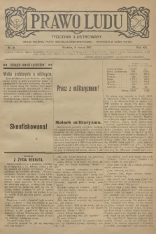 Prawo Ludu : tygodnik ilustrowany : organ Polskiej Partyi Socyalno-Demokratycznej. R.13, 1910, nr 9 - [po konfiskacie]