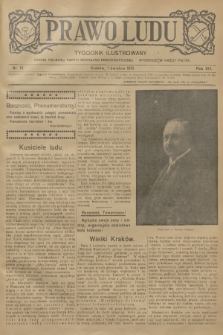 Prawo Ludu : tygodnik ilustrowany : organ Polskiej Partyi Socyalno-Demokratycznej. R.13, 1910, nr 13 - [po konfiskacie]