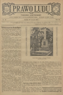 Prawo Ludu : tygodnik ilustrowany : organ Polskiej Partyi Socyalno-Demokratycznej. R.13, 1910, nr 39 - [po konfiskacie]