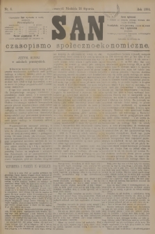 San : czasopismo społeczno-ekonomiczne. [R.4], 1881, nr 4