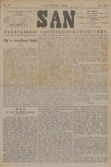 San : czasopismo społeczno-ekonomiczne. [R.4], 1881, nr 10