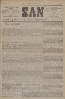 San : czasopismo społeczno-ekonomiczne. [R.4], 1881, nr 12