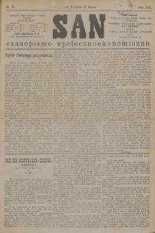 San : czasopismo społeczno-ekonomiczne. [R.4], 1881, nr 13