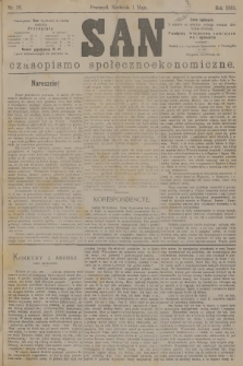 San : czasopismo społeczno-ekonomiczne. [R.4], 1881, nr 18