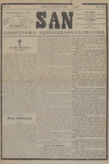 San : czasopismo społeczno-ekonomiczne. [R.4], 1881, nr 22