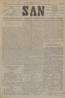 San : czasopismo społeczno-ekonomiczne. R.4, 1881, nr 24