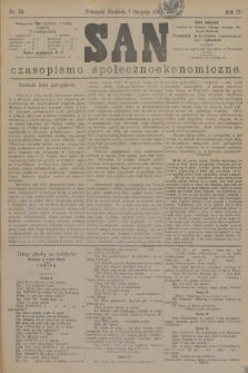 San : czasopismo społeczno-ekonomiczne. R.4, 1881, nr 32