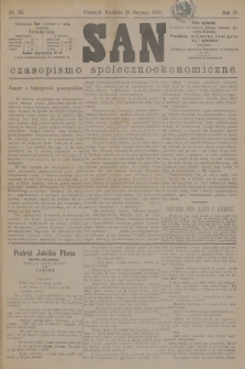 San : czasopismo społeczno-ekonomiczne. R.4, 1881, nr 35