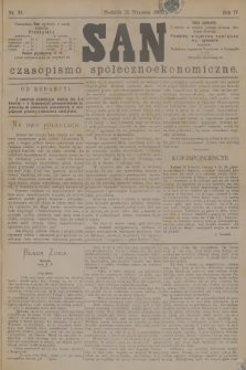 San : czasopismo społeczno-ekonomiczne. R.4, 1881, nr 39