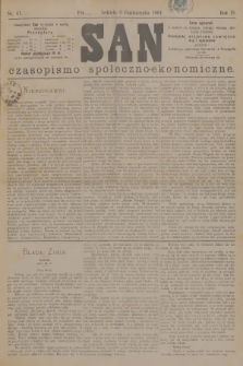 San : czasopismo społeczno-ekonomiczne. R.4, 1881, nr 41