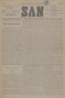 San : czasopismo społeczno-ekonomiczne. R.4, 1881, nr 46
