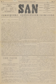 San : czasopismo społeczno-ekonomiczne. R.5, 1882, nr 6