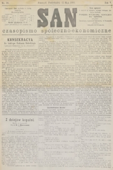 San : czasopismo społeczno-ekonomiczne. R.5, 1882, nr 20