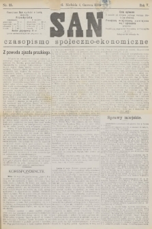 San : czasopismo społeczno-ekonomiczne. R.5, 1882, nr 23