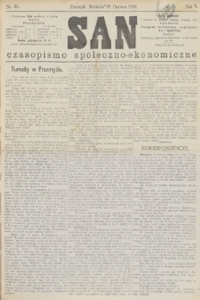 San : czasopismo społeczno-ekonomiczne. R.5, 1882, nr 25