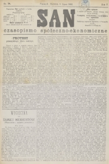 San : czasopismo społeczno-ekonomiczne. R.5, 1882, nr 28