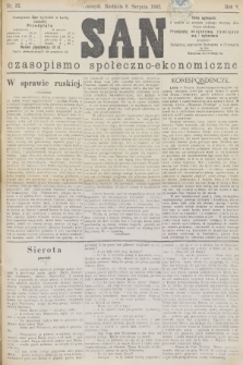 San : czasopismo społeczno-ekonomiczne. R.5, 1882, nr 32