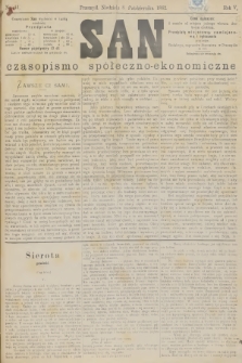 San : czasopismo społeczno-ekonomiczne. R.5, 1882, nr 41