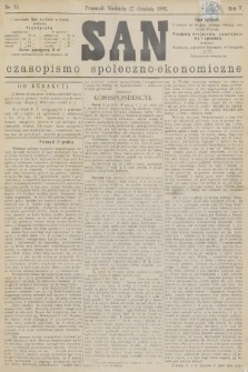 San : czasopismo społeczno-ekonomiczne. R.5, 1882, nr 51