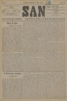 San : czasopismo społeczno-ekonomiczne. R.6, 1883, nr 19