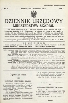Dziennik Urzędowy Ministerstwa Skarbu. 1928, nr 28