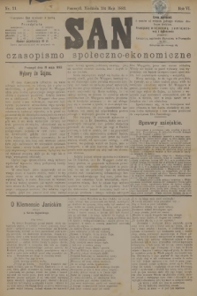 San : czasopismo społeczno-ekonomiczne. R.6, 1883, nr 21