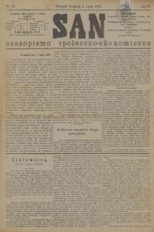 San : czasopismo społeczno-ekonomiczne. R.6, 1883, nr 28