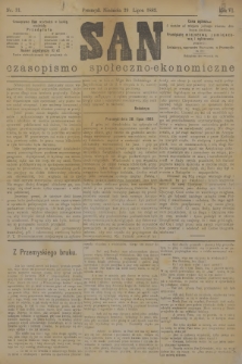 San : czasopismo społeczno-ekonomiczne. R.6, 1883, nr 31