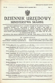 Dziennik Urzędowy Ministerstwa Skarbu. 1928, nr 35