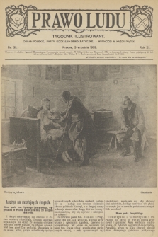 Prawo Ludu : tygodnik ilustrowany : organ Polskiej Partyi Socyalno-Demokratycznej. R.12, 1909, nr 36
