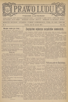 Prawo Ludu : tygodnik ilustrowany : organ Polskiej Partyi Socyalno-Demokratycznej. R.15, 1912, nr 4