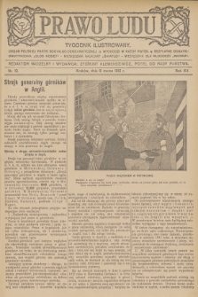 Prawo Ludu : tygodnik ilustrowany : organ Polskiej Partyi Socyalno-Demokratycznej. R.15, 1912, nr 10