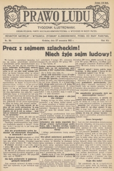 Prawo Ludu : tygodnik ilustrowany : organ Polskiej Partyi Socyalno-Demokratycznej. R.15, 1912, nr 39