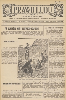 Prawo Ludu : tygodnik ilustrowany : organ Polskiej Partyi Socyalno-Demokratycznej. R.15, 1912, nr 48 - [po konfiskacie]