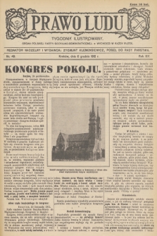 Prawo Ludu : tygodnik ilustrowany : organ Polskiej Partyi Socyalno-Demokratycznej. R.15, 1912, nr 49 - [po konfiskacie]