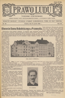 Prawo Ludu : tygodnik ilustrowany : organ Polskiej Partyi Socyalno-Demokratycznej. R.15, 1912, nr 50