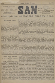 San : czasopismo społeczno-ekonomiczne. 1879, nr 7