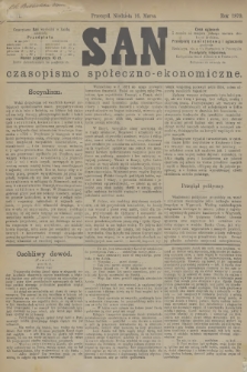 San : czasopismo społeczno-ekonomiczne. 1879, nr 11