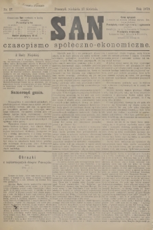 San : czasopismo społeczno-ekonomiczne. 1879, nr 17