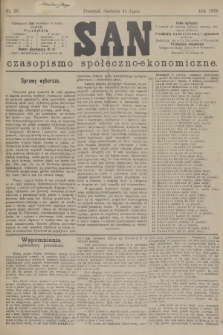 San : czasopismo społeczno-ekonomiczne. 1879, nr 28