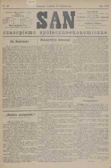 San : czasopismo społeczno-ekonomiczne. 1879, nr 43