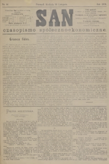 San : czasopismo społeczno-ekonomiczne. 1879, nr 46