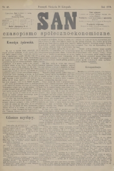 San : czasopismo społeczno-ekonomiczne. 1879, nr 48