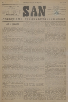 San : czasopismo społeczno-ekonomiczne. 1880, nr 4