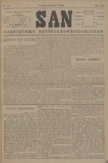 San : czasopismo społeczno-ekonomiczne. 1880, nr 10