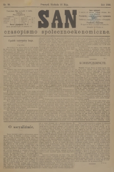 San : czasopismo społeczno-ekonomiczne. 1880, nr 20